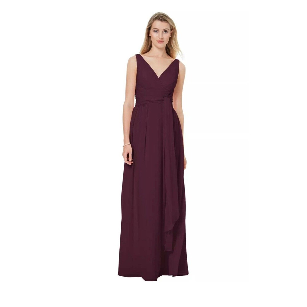 Bill Levkoff Formal Burgandy Dress Size 28 Style 1502